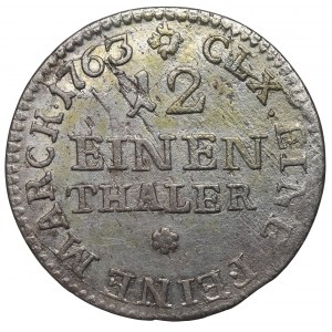 Sasko, Fridrich Christian, 1/12 tolaru 1763