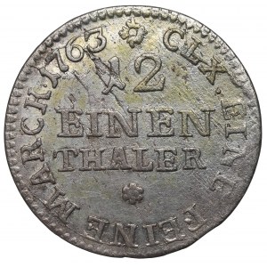 Germany, Saxony, 1/12 thaler 1763
