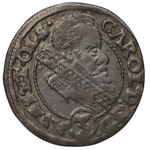 Sliezsko, Ziębicko-Oleśnické vojvodstvo, Karol, 3 krajcary 1615, Olesnica