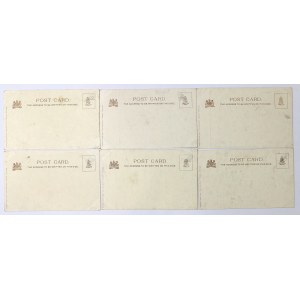 Anglia, Zestaw pocztówek pamiątkowych pocz. XX wieku