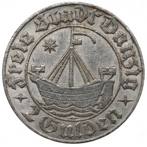 Svobodné město Gdaňsk, 2 guldenů 1932