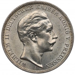 Deutschland, Preußen, Wilhelm II, 3 Mark 1912