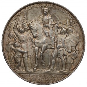 Deutschland, Preußen, 2 Mark 1913 - 100 Jahre Leipziger Sieg