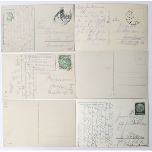 Německo, Sada pamětních pohlednic z počátku 20. století