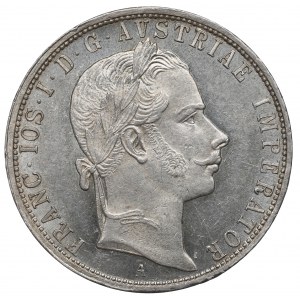 Rakúsko-Uhorsko, František Jozef, 1 florén 1858