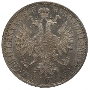 Österreich-Ungarn, Franz Joseph, 1 Gulden 1858