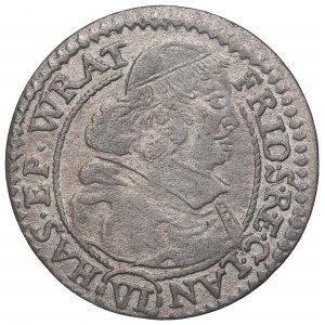 Slezsko, Franz Ludwig z Neuburgu, 6 krajcarů 1680 LPH, Nysa