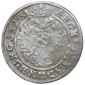 Schlesien under Habsburg, 3 kreuzer 1661, Breslau