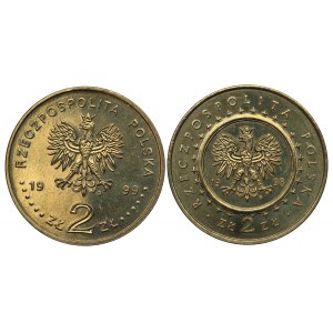 III RP, zestaw 2 złote 1998-99