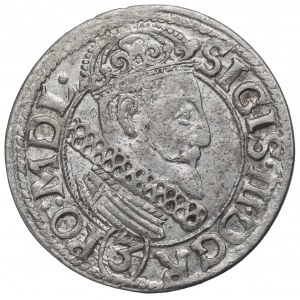 Sigismund III. Wasa, Drei-Eckig 1617, Krakau