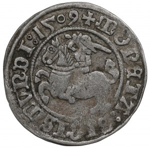 Zikmund I. Starý, půlpenny 1509, Vilnius - 1509/LITVANIE: