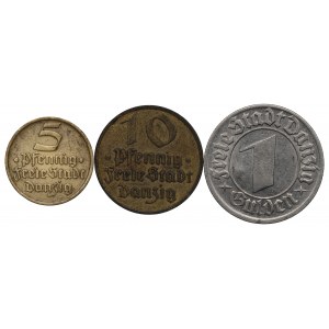 WMG, Satz mit 5 Fenigen - 1 Gulden