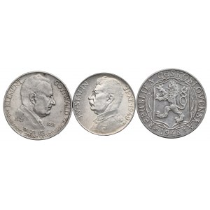 Československo, sada 50-100 korun