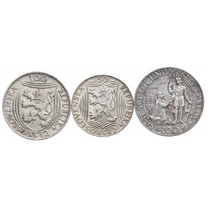 Czechosłowacja, Zestaw 50-100 koron