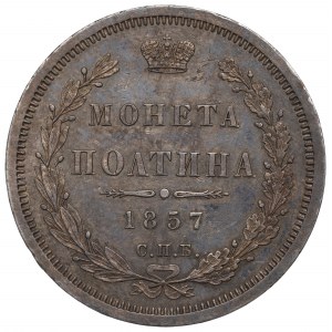 Rusko, Alexander II, Poltina 1857 ФБ