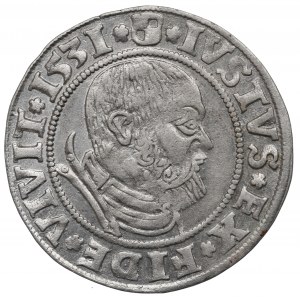 Knížecí Prusko, Albrecht Hohenzollern, Grosz 1531, Königsberg