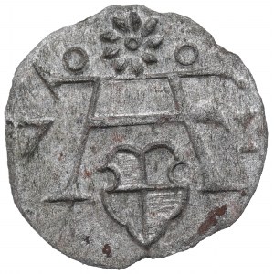 Knížecí Prusko, Albrecht Friedrich, Denár 1571, Königsberg