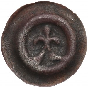 Východní Pomořansko, Swietopelk II. velký (1220-1266), brakteát, lilie na trámu