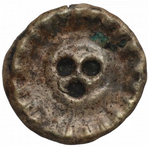 Slezsko, náramek ze 13./14. století, tři koule v radiálním obklopení - vzácné