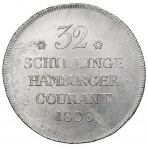 Německo, 32 šilinků 1808 HSK Hamburg