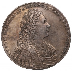 Russland, Peter II., Rubel 1729, Moskau