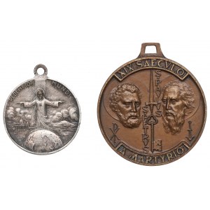 Włochy, Zestaw medalików religijnych