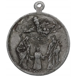 Polsko, medailon svatého Josefa Kalisze 1896