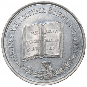 Polska, Medal 25 rocznica śmierci Adama Mickiewicza