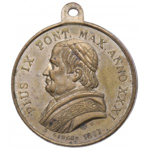 Vatikan, Pius IX., Medaille 1877