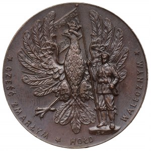 Poľsko, 5. novembra 1916 Zákonná medaila - vzácna