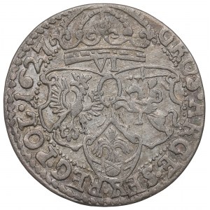 Zygmunt III Waza, Šestipence 1627, Krakov