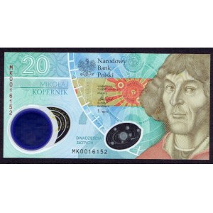 III RP, 20 PLN 2022 - Mikuláš Koperník