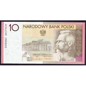 III RP, 10 złotych 2008 - 90 Rocznica Odzyskania Niepodległości