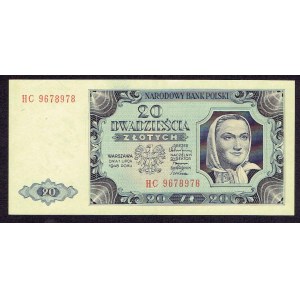 PRL, 20 złotych 1948 HC