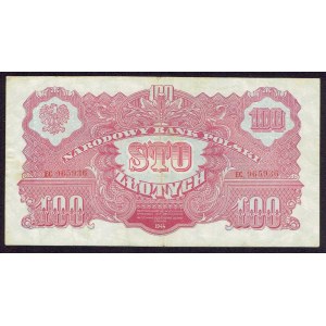 PRL, 100 złotych 1944 , ...owe... EC