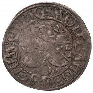 Německo, Öttingen, 1 batzen 1518