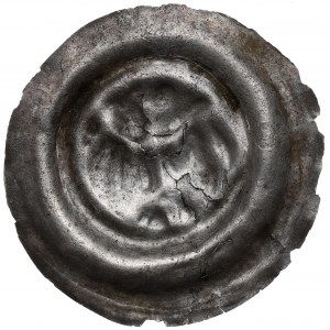 Slezsko, náramek ze 13. století, malá orlice v obrubě - RARE