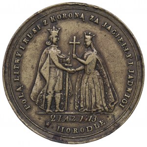 Poľsko, medaila k 448. výročiu Horodolskej únie - rarita