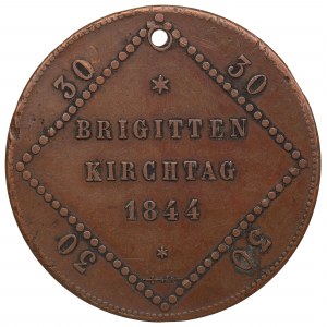 Austria, medal 50-lecie chóru męskiego w Wiedniu 1894
