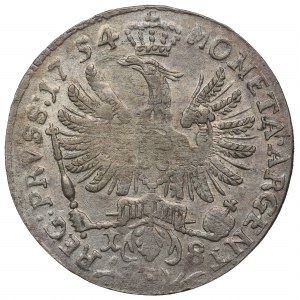 Kniežacie Prusko, Fridrich II., Ort 1754, Königsberg