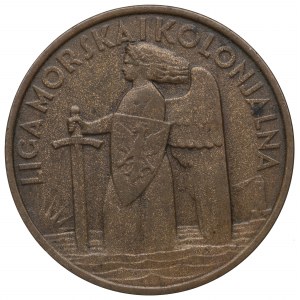 II RP, medaila - 15. výročie znovuzískania prístupu k moru 1935