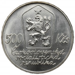 Tschechoslowakei, 500 Kronen 1987