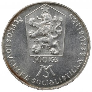 Tschechoslowakei, 500 Kronen 1988