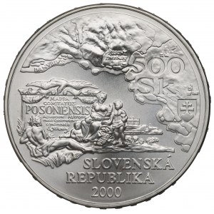 Slowakei, 500 CZK 2000