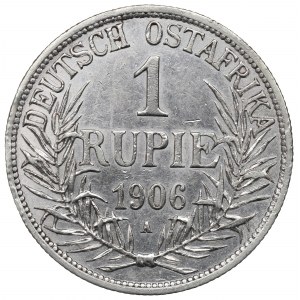 German East Africa, 1 rupee 1906