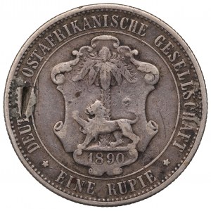 Deutsch-Ostafrika, 1 Rupie 1890