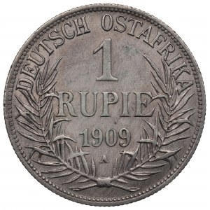 Nemecká východná Afrika, 1 rupia 1909