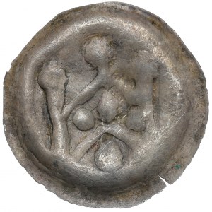 Kujavsko/Mazovsko?, náramek ze 14. století, šikmá brána - vzácné