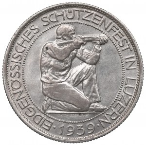 Switzerland, 5 francs 1939