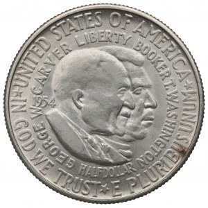 USA, 1/2 dolára 1954